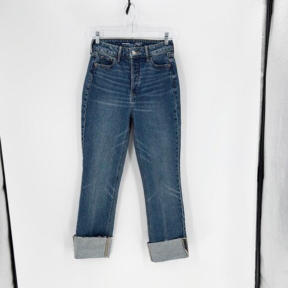 Old Navy extra high rise kicker boot button fly secret smooth pockets size 2 - Picture 1 of 6